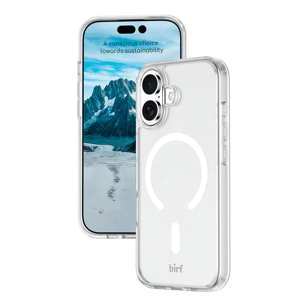 Birf Magsafe EcoGuard Frosted Case iPhone 17 Clear - Image 3