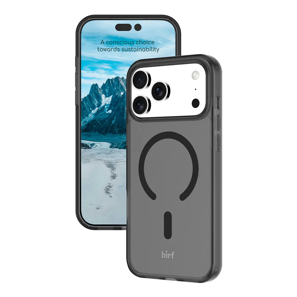 Birf Magsafe EcoGuard Frosted Case iPhone 17 Pro Black - Image 3
