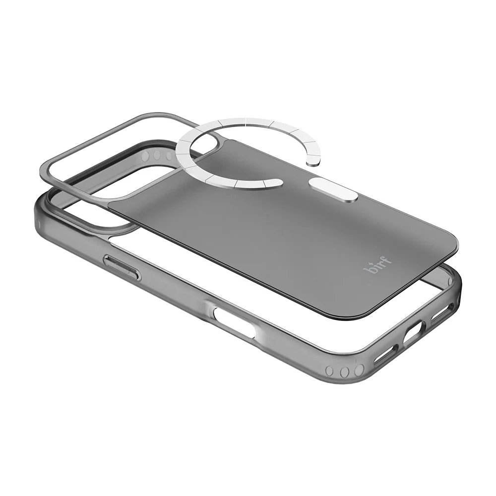 Birf Magsafe EcoGuard Frosted Case iPhone 17 Pro Black - Image 5