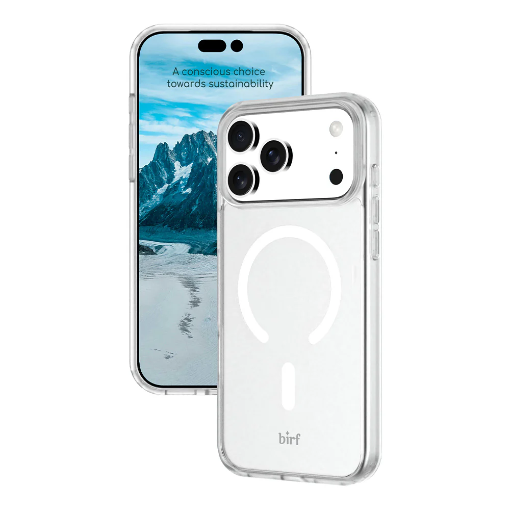 Birf Magsafe EcoGuard Frosted Case iPhone 17 Pro Max Clear - Image 3