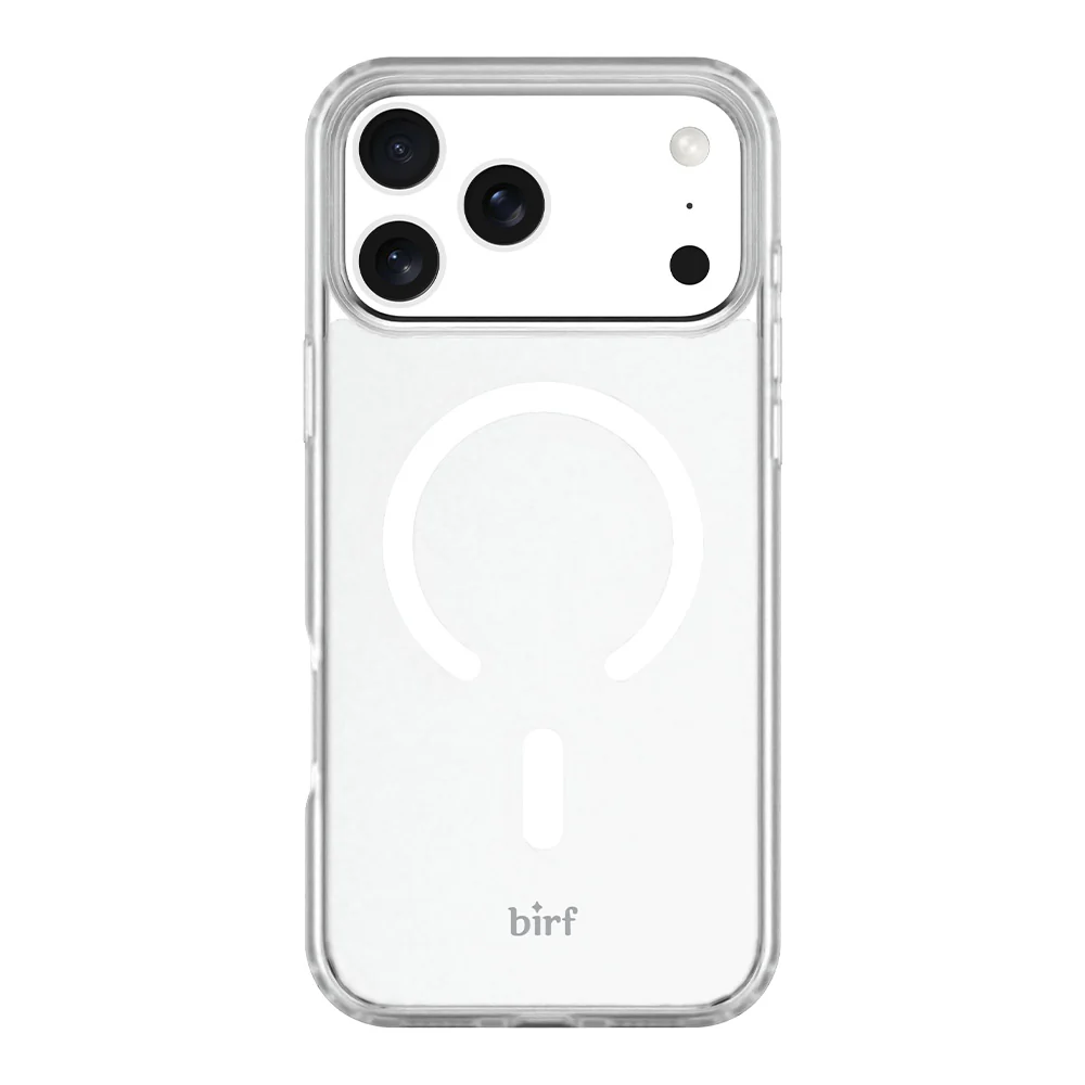Birf Magsafe EcoGuard Frosted Case iPhone 17 Pro Max Clear - Image 4