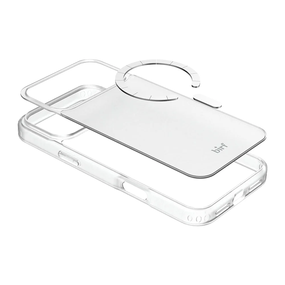 Birf Magsafe EcoGuard Frosted Case iPhone 17 Pro Max Clear - Image 5