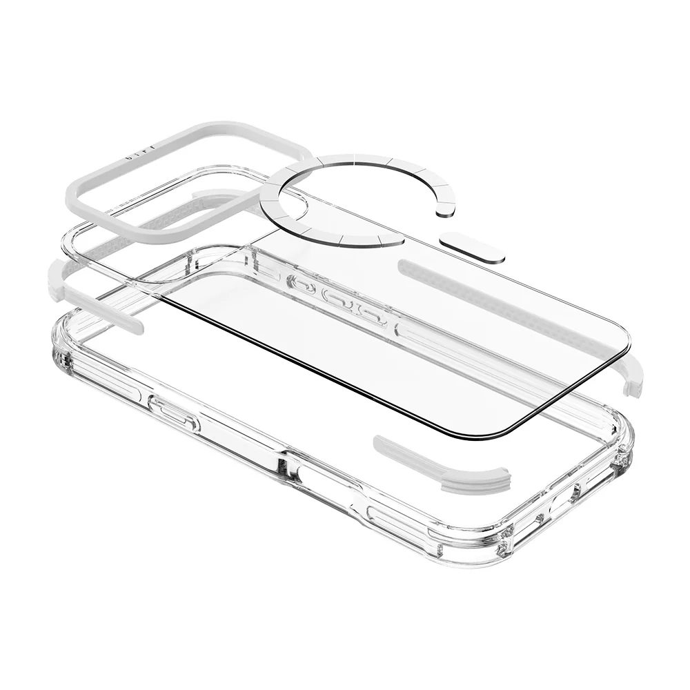 Birf Magsafe EcoGuard Spectre Case for iPhone 17 Pro Clear - Image 5