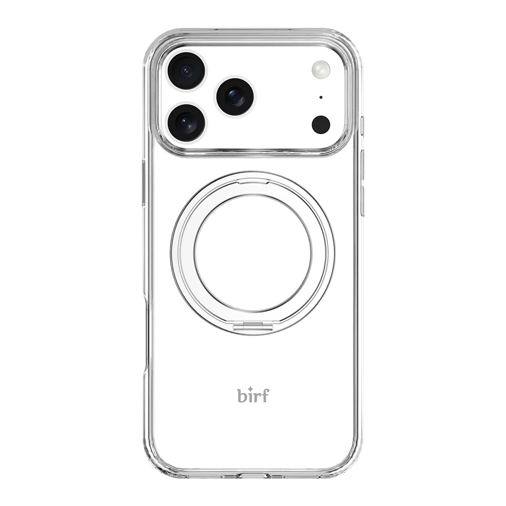 Birf Magsafe GreenGuard 360 Kickstand Case iPhone 17 Pro Max Clear - Image 4