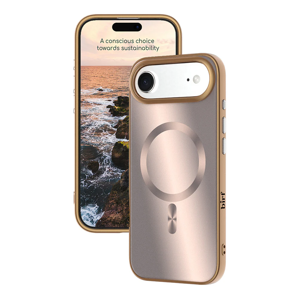 Birf Magsafe GreenGuard Lumi Case iPhone Air Rose Gold - Image 3