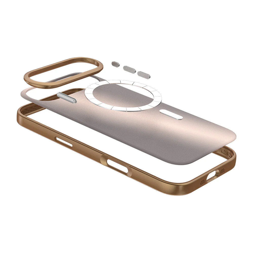 Birf Magsafe GreenGuard Lumi Case iPhone Air Rose Gold - Image 5
