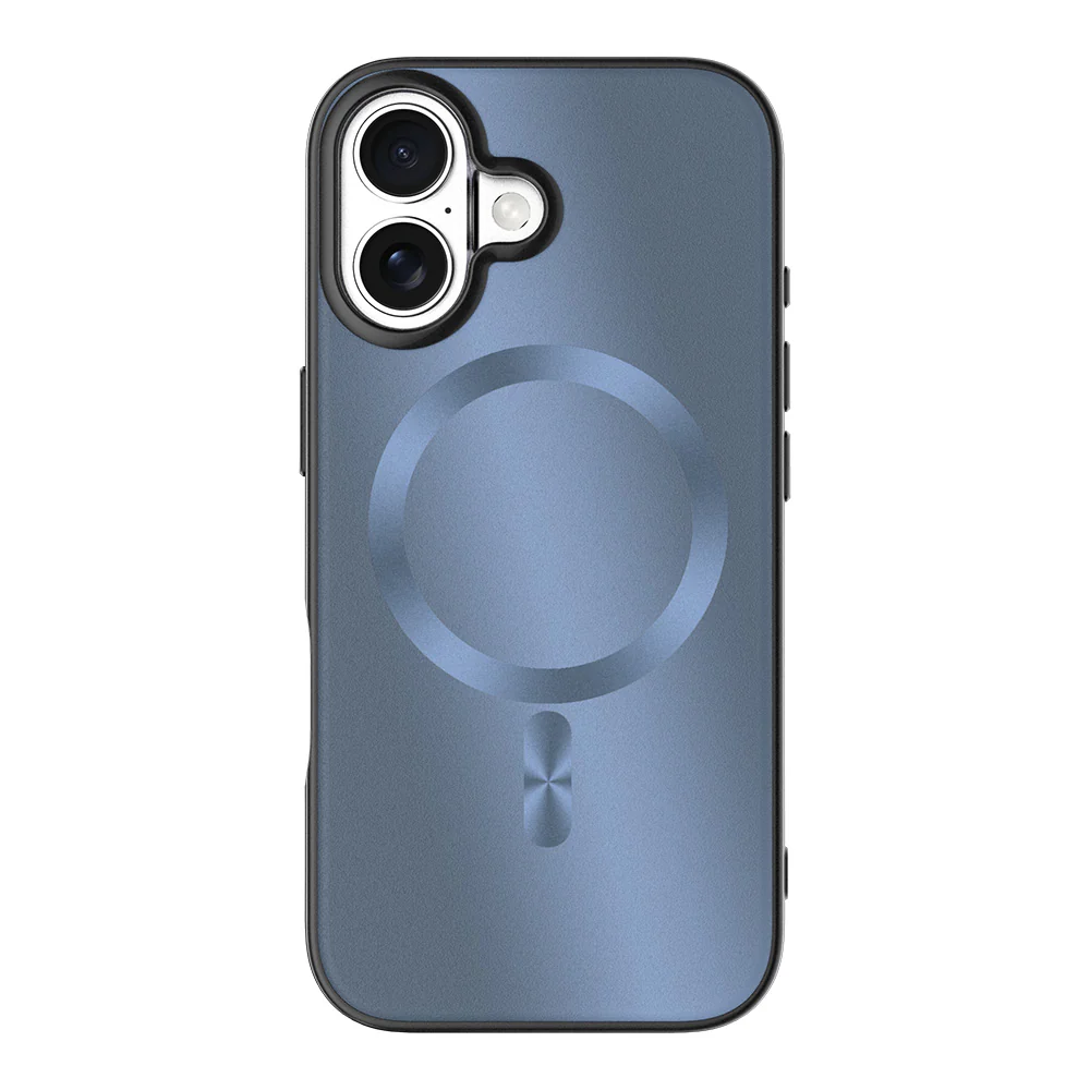 Birf Magsafe GreenGuard Lumi Case iPhone 17 Blue Gold - Image 4