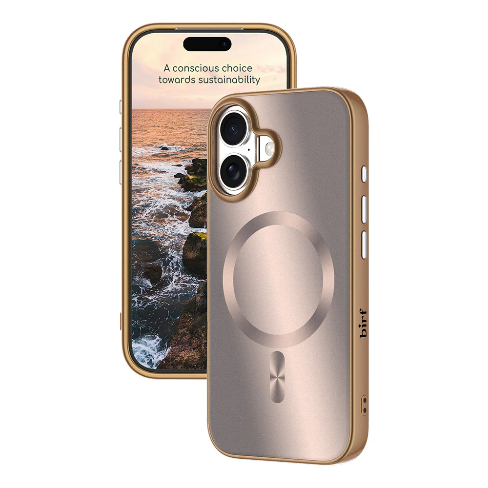 Birf Magsafe GreenGuard Lumi Case iPhone 17 Rose Gold - Image 3