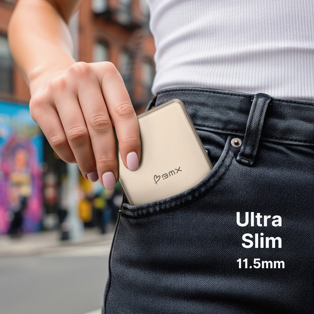 BMX 5000 mAh Magnetic Solid State Power Bank - Black - Image 10