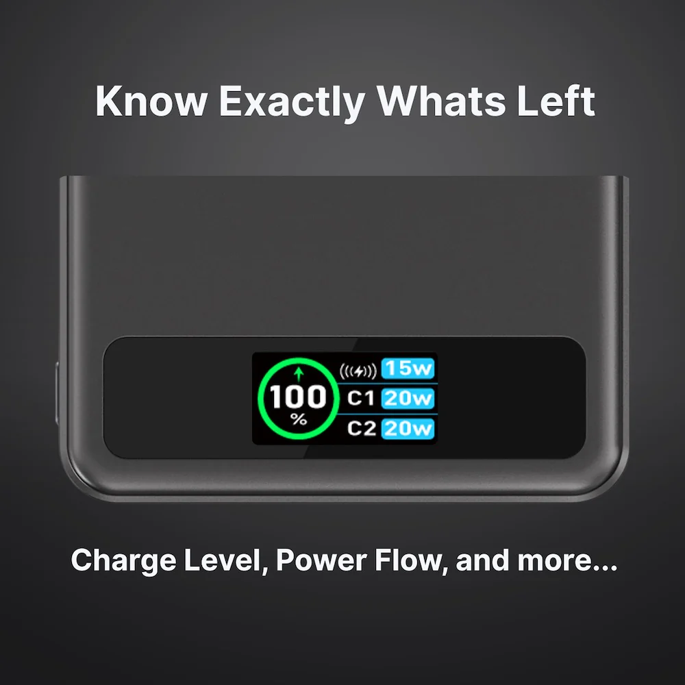 BMX 5000 mAh Magnetic Solid State Power Bank - Black - Image 8