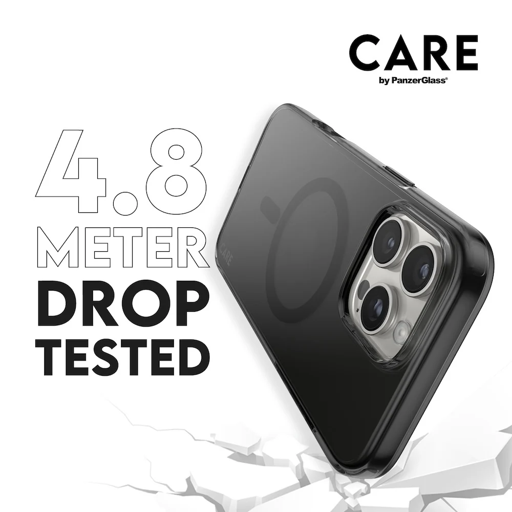 CARE by PanzerGlass® Case Flagship Smokey with MagSafe for iPhone 16 Pro - Image 6