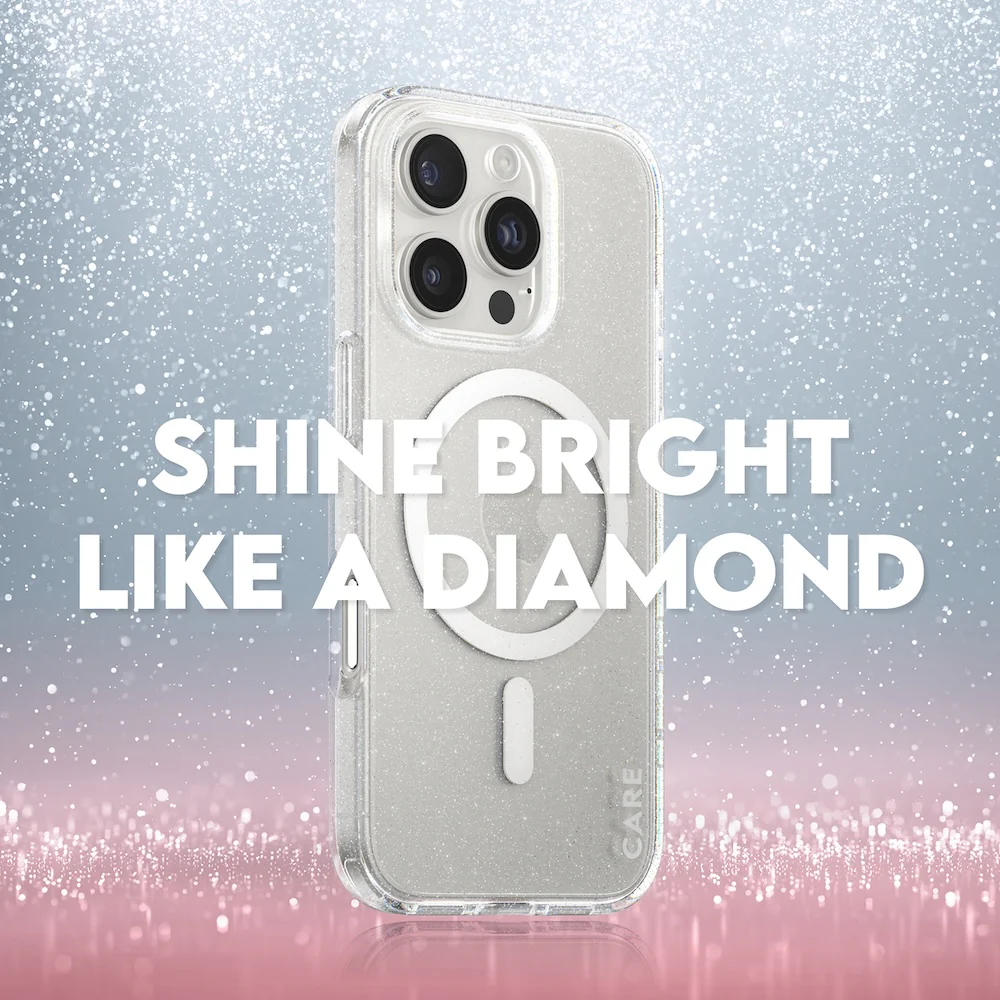 CARE by PanzerGlass® Case Flagship Star Lit with White MagSafe for iPhone 16 Pro - Image 4