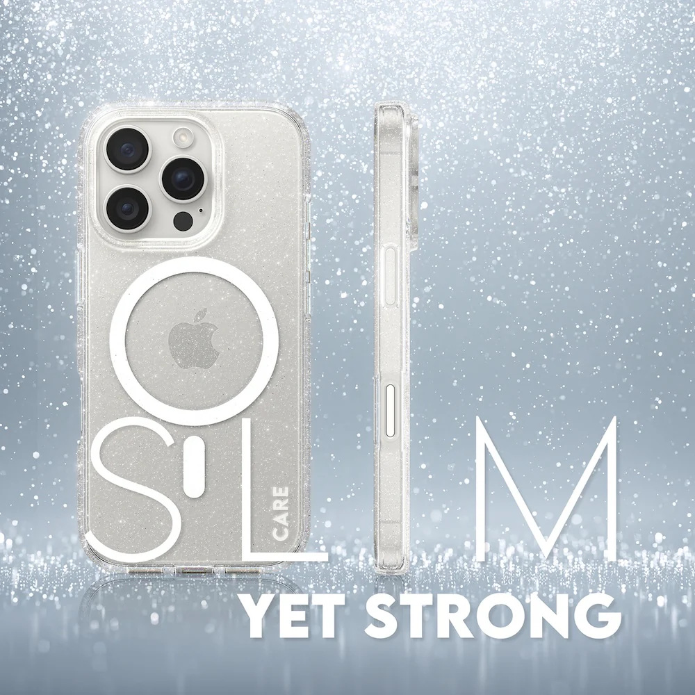 CARE by PanzerGlass® Case Flagship Star Lit with White MagSafe for iPhone 16 Pro - Image 7