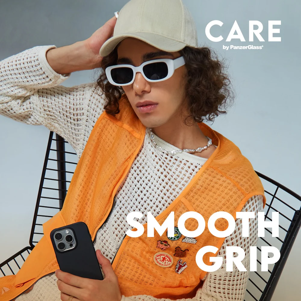 CARE by PanzerGlass Case Fashion Black MagSafe iPhone 16 - Image 7