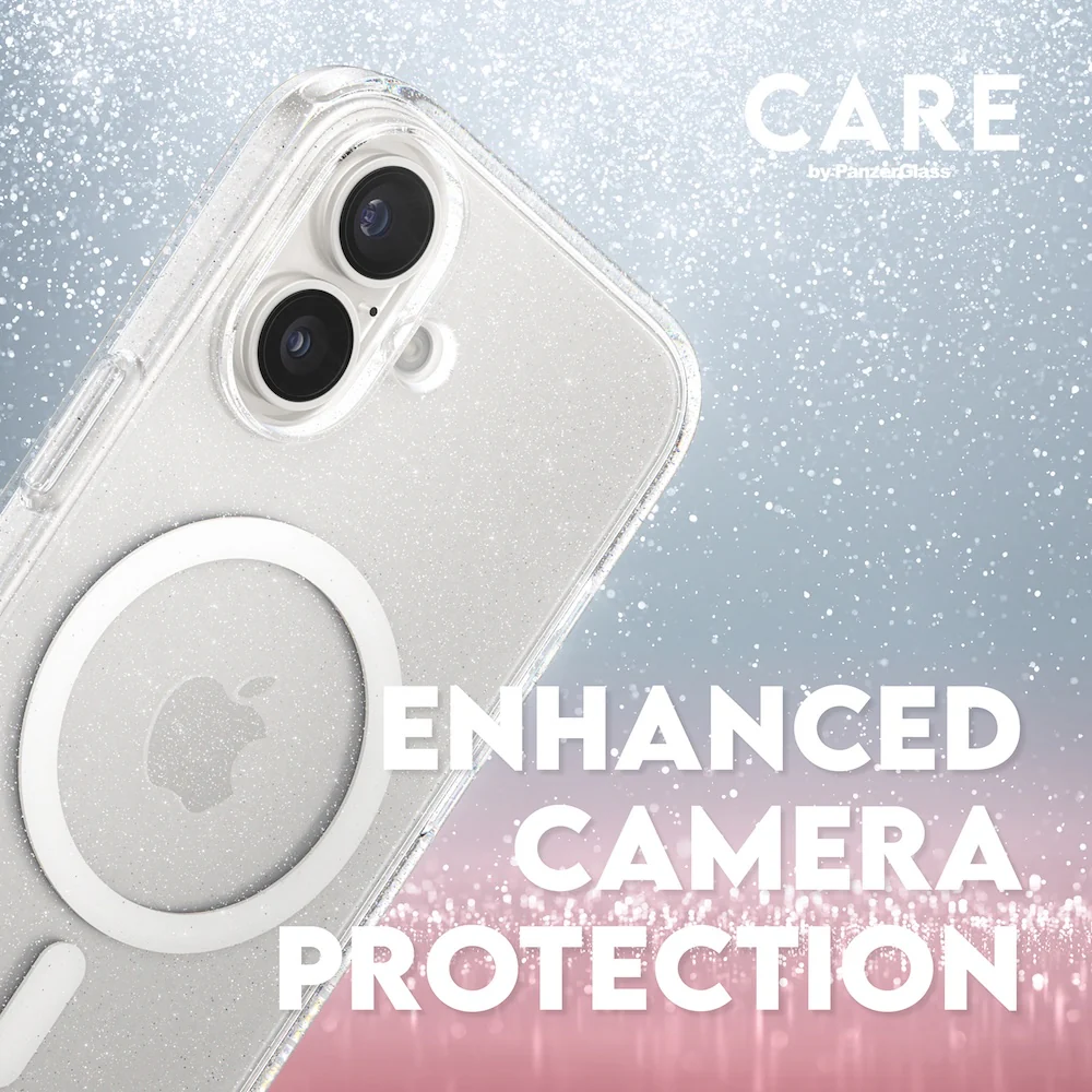 CARE by PanzerGlass Case Flagship Star Lit with White MagSafe for iPhone 16 - Image 8