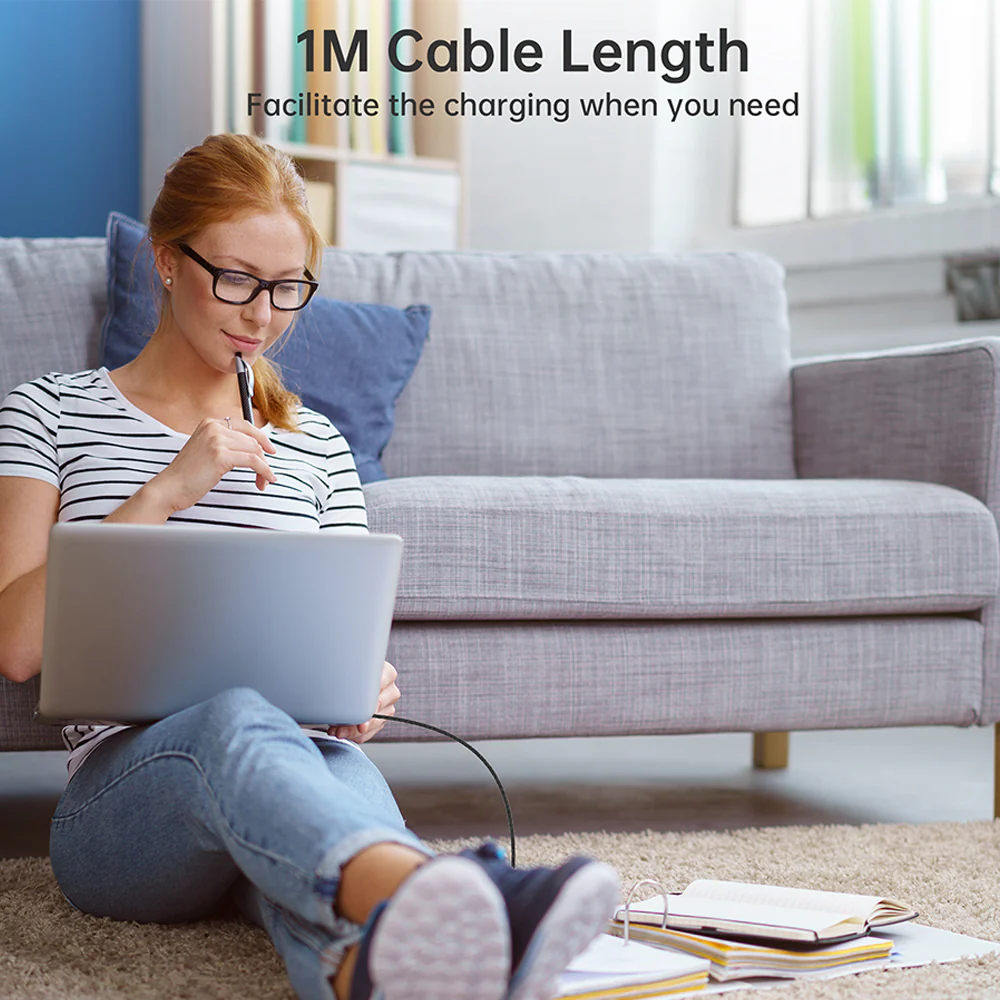 Choetech USB-C 240W PD 3.1 Fast Charging Cable - 1m - Image 8