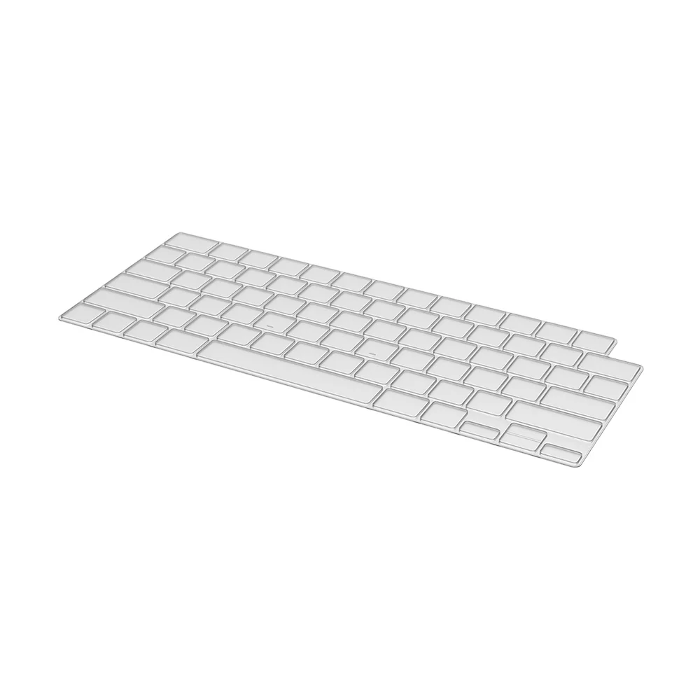 Comma Invisible Keyboard Protector for 13-inch MacBook Air M5 - Transparent Black - Image 2