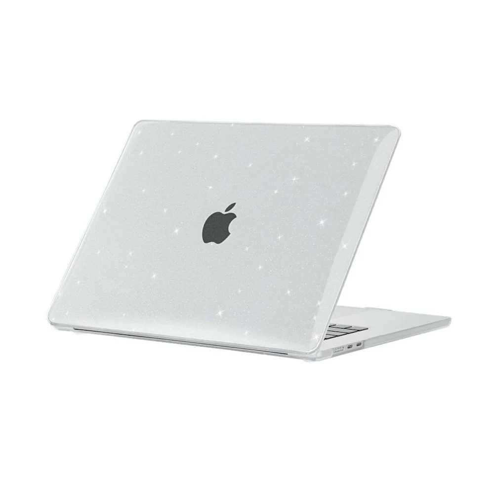 Comma Stardust Clear Hard Case for 15-inch MacBook Air M5 - Glitter