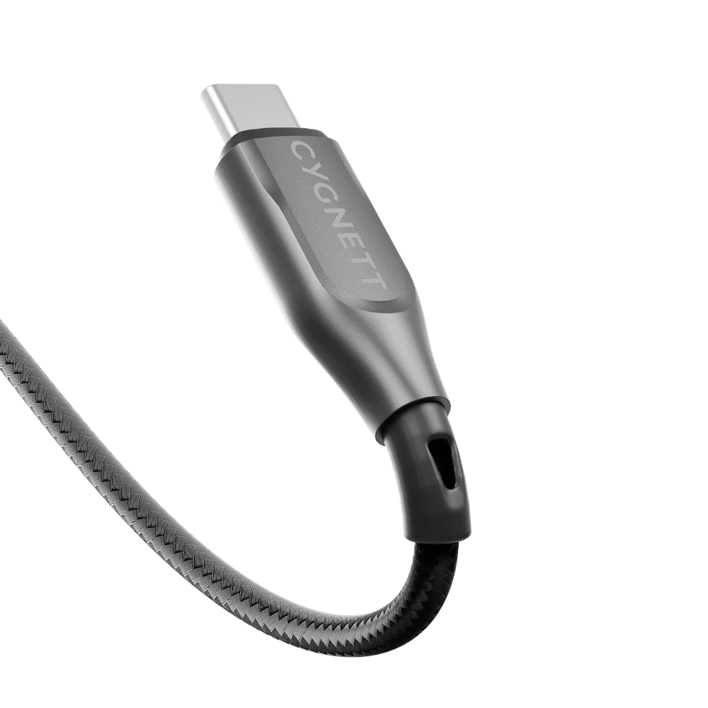 Cygnett Armoured USB-C To USB-A (USB 2.0) Cable - Black 3m - Image 5