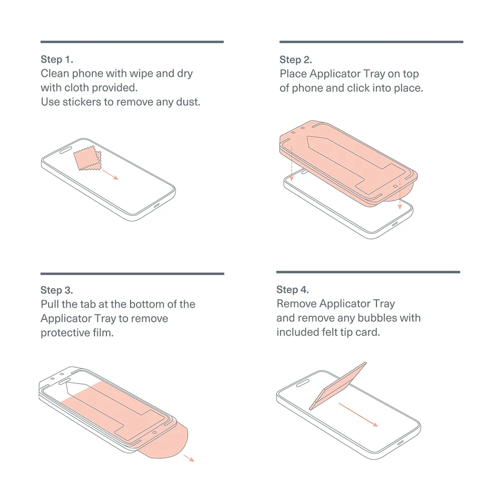 Cygnett CeramicShield Glass Screen Protector for iPhone 17 Pro - Image 4