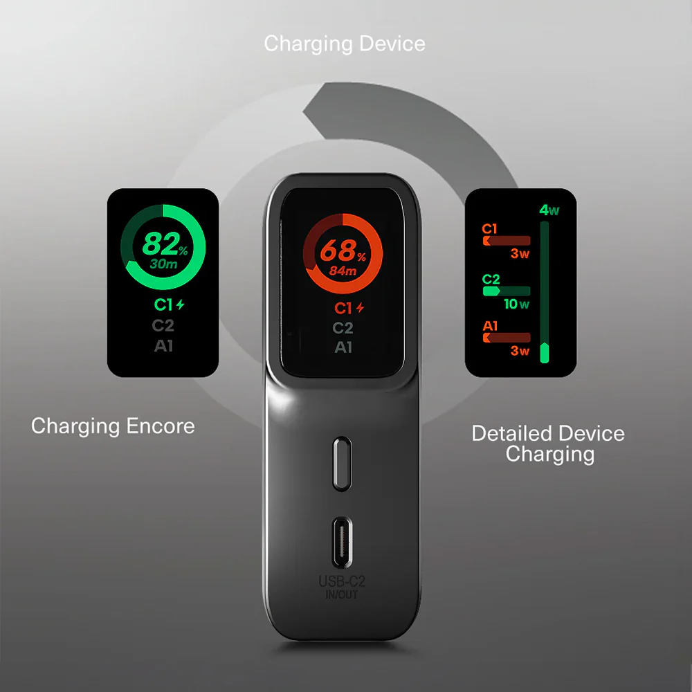 Cygnett Encore 10k mAh Power Bank - Graphite - Image 2