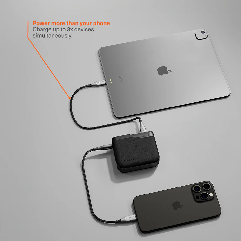 Cygnett Encore 10k mAh Power Bank - Graphite - Image 3