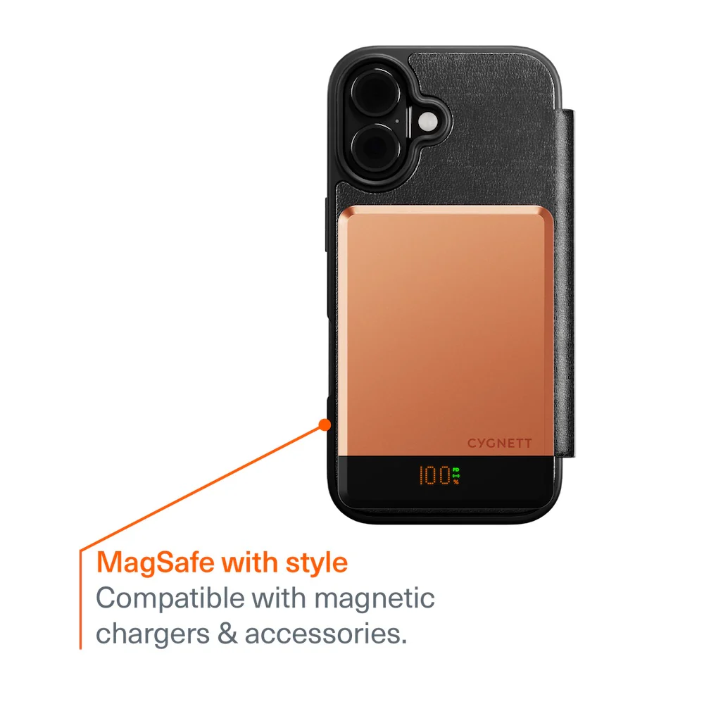 Cygnett Magsafe MagWallet for iPhone 17 - Black - Image 4