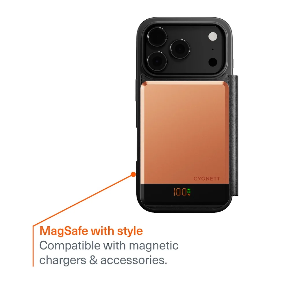 Cygnett Magsafe MagWallet for iPhone 17 Pro Max - Black - Image 4
