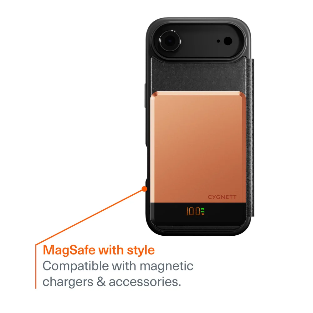 Cygnett Magsafe MagWallet for iPhone Air - Black - Image 4