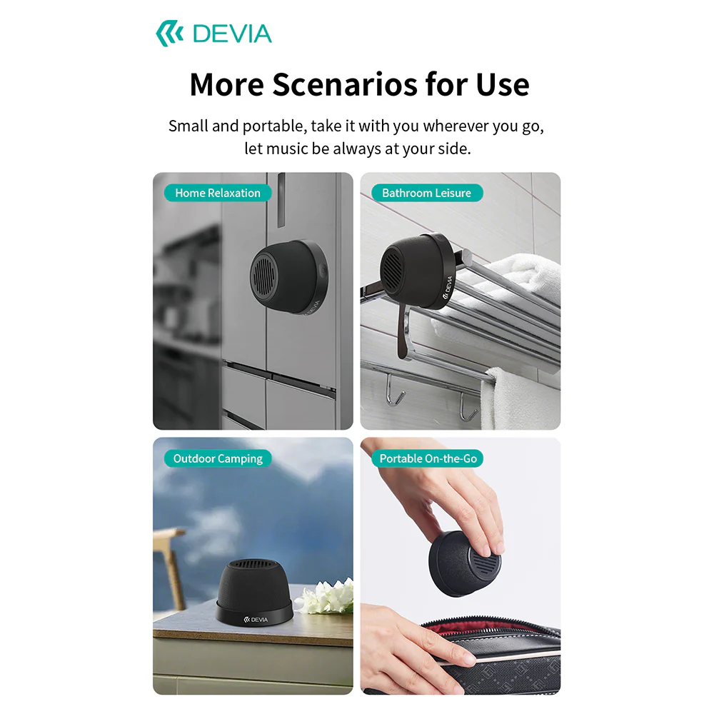 DEVIA Sound Lite4 Wireless Speaker - Black - Image 12
