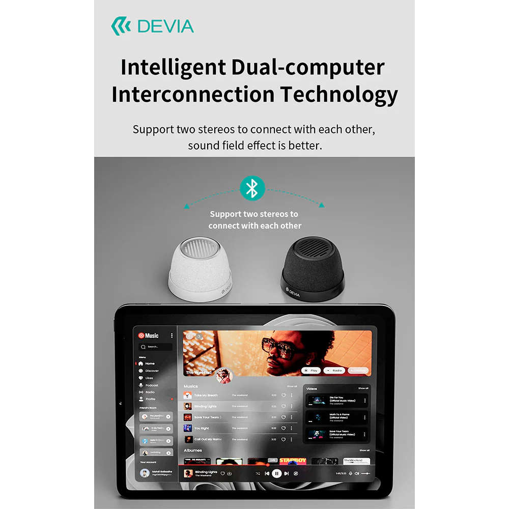 DEVIA Sound Lite4 Wireless Speaker - Black - Image 8