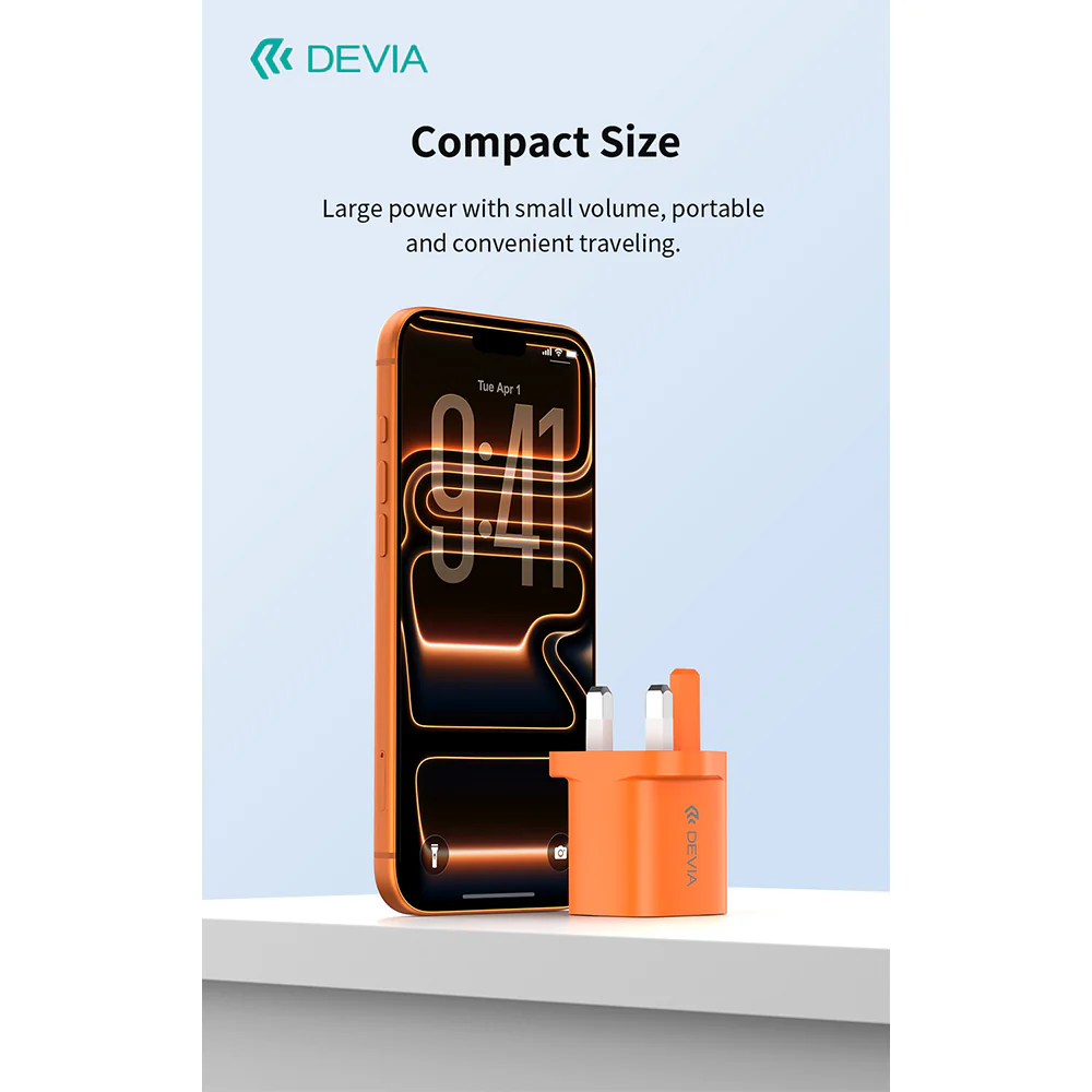 DEVIA Ultra6 PD40W Dynamic GaN Charger 60W Max White - Image 9