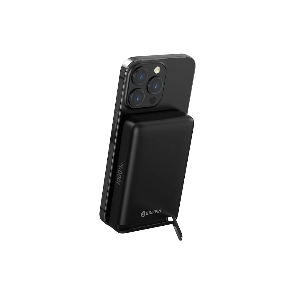 Griffin PowerBrick 10000mAh Qi2 Certified PD 30W - Black - Image 4
