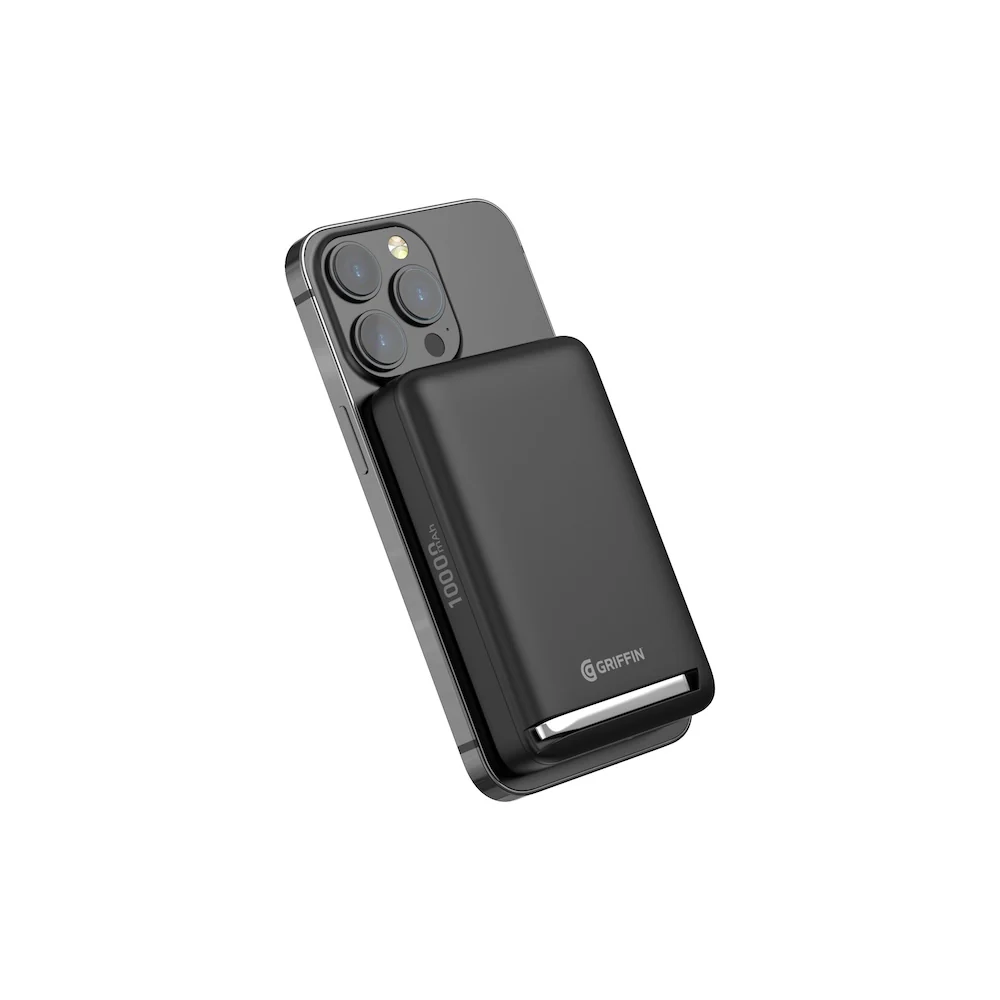 Griffin PowerBrick 10000mAh Qi2 Certified PD 30W - Black - Image 5