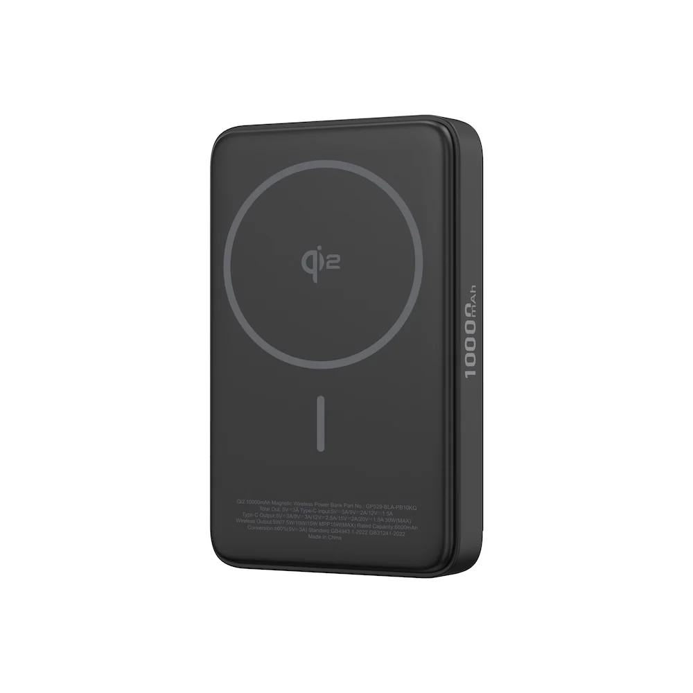 Griffin PowerBrick 10000mAh Qi2 Certified PD 30W - Black - Image 6