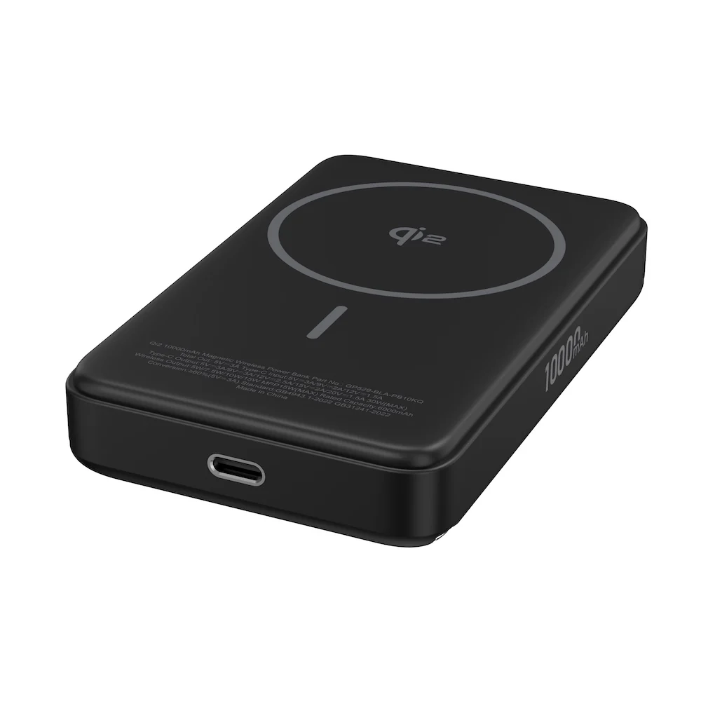 Griffin PowerBrick 10000mAh Qi2 Certified PD 30W - Black - Image 7