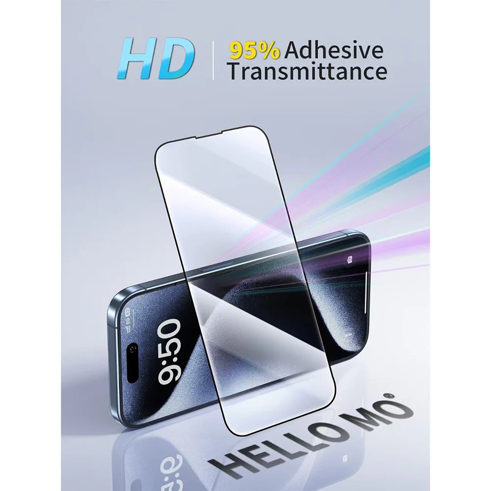 HELLO MO HD Clear Screen Protector for iPhone 16 Pro - Image 2