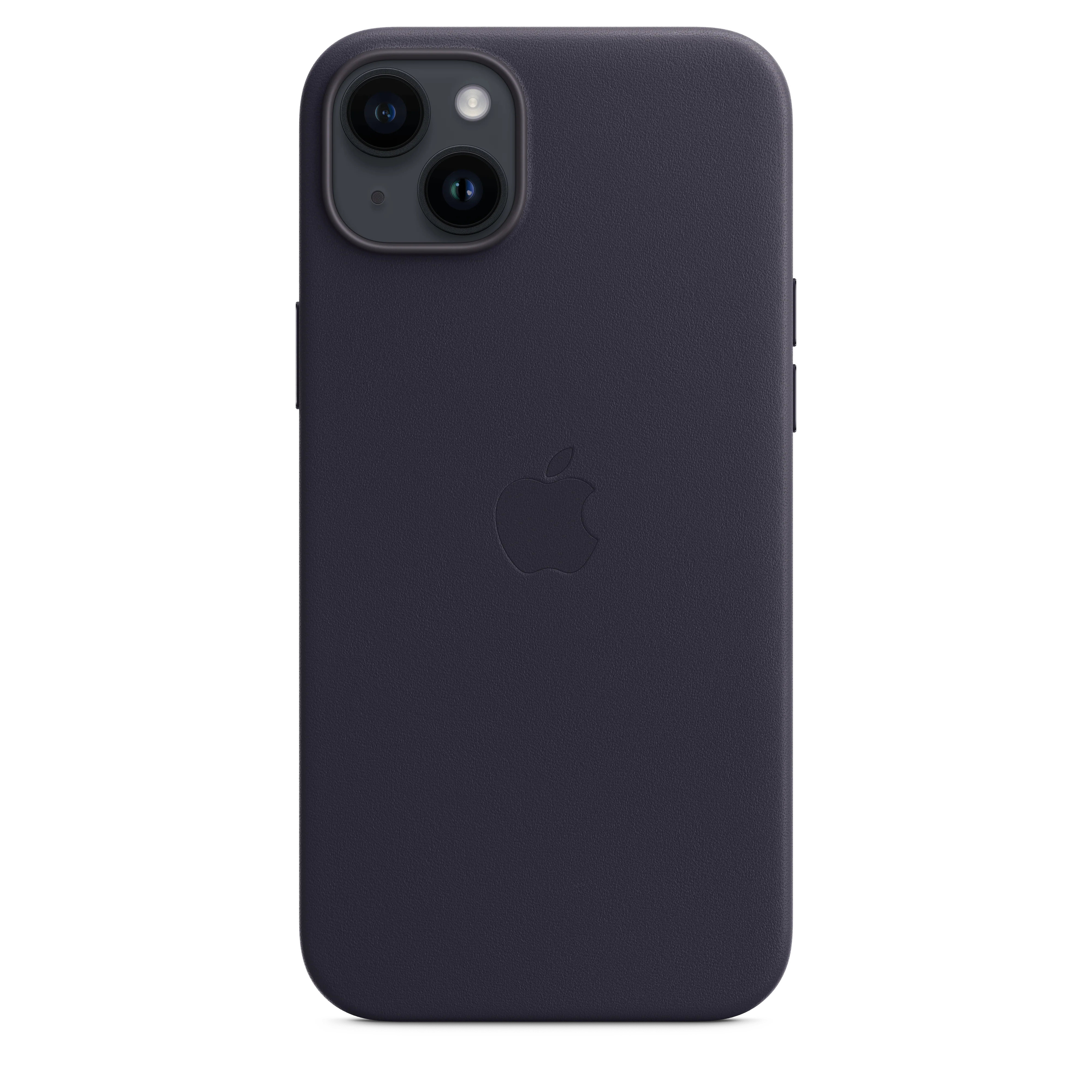 Apple iPhone 14 Plus Leather Case with MagSafe - Midnight - Image 2