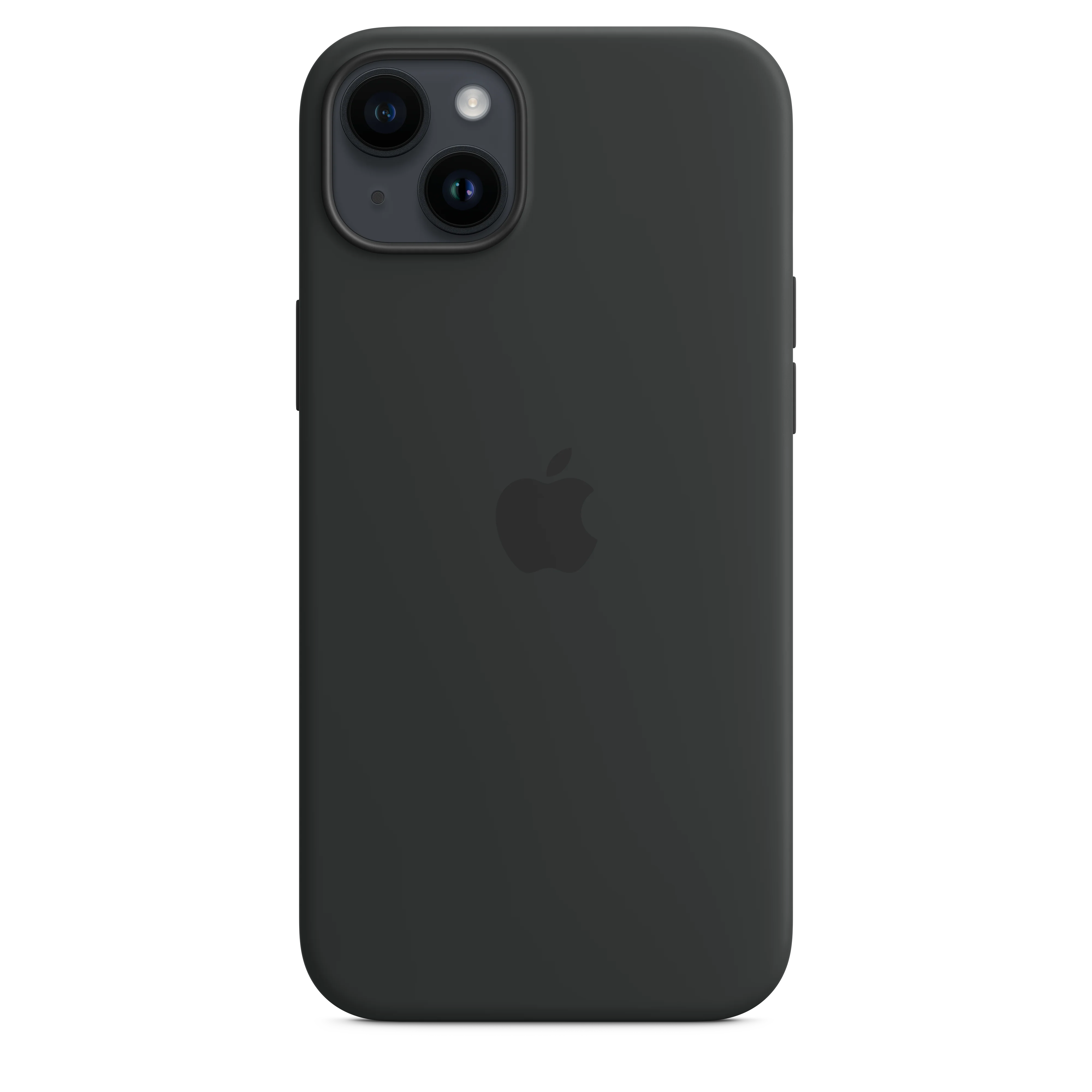 iPhone 14 Plus Silicone Case with MagSafe - Midnight - Image 3