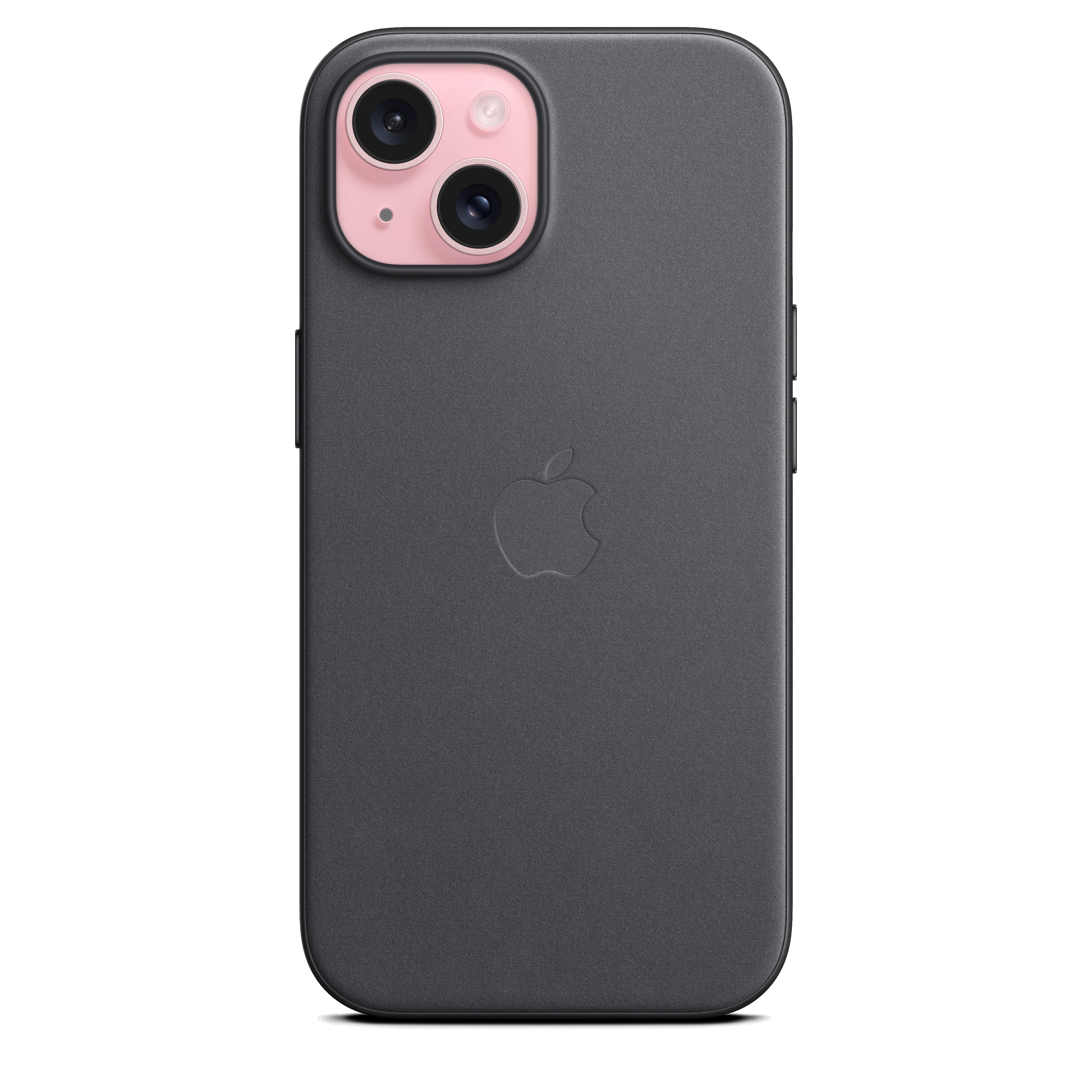iPhone 15 FineWoven Case with MagSafe - Black - Image 2
