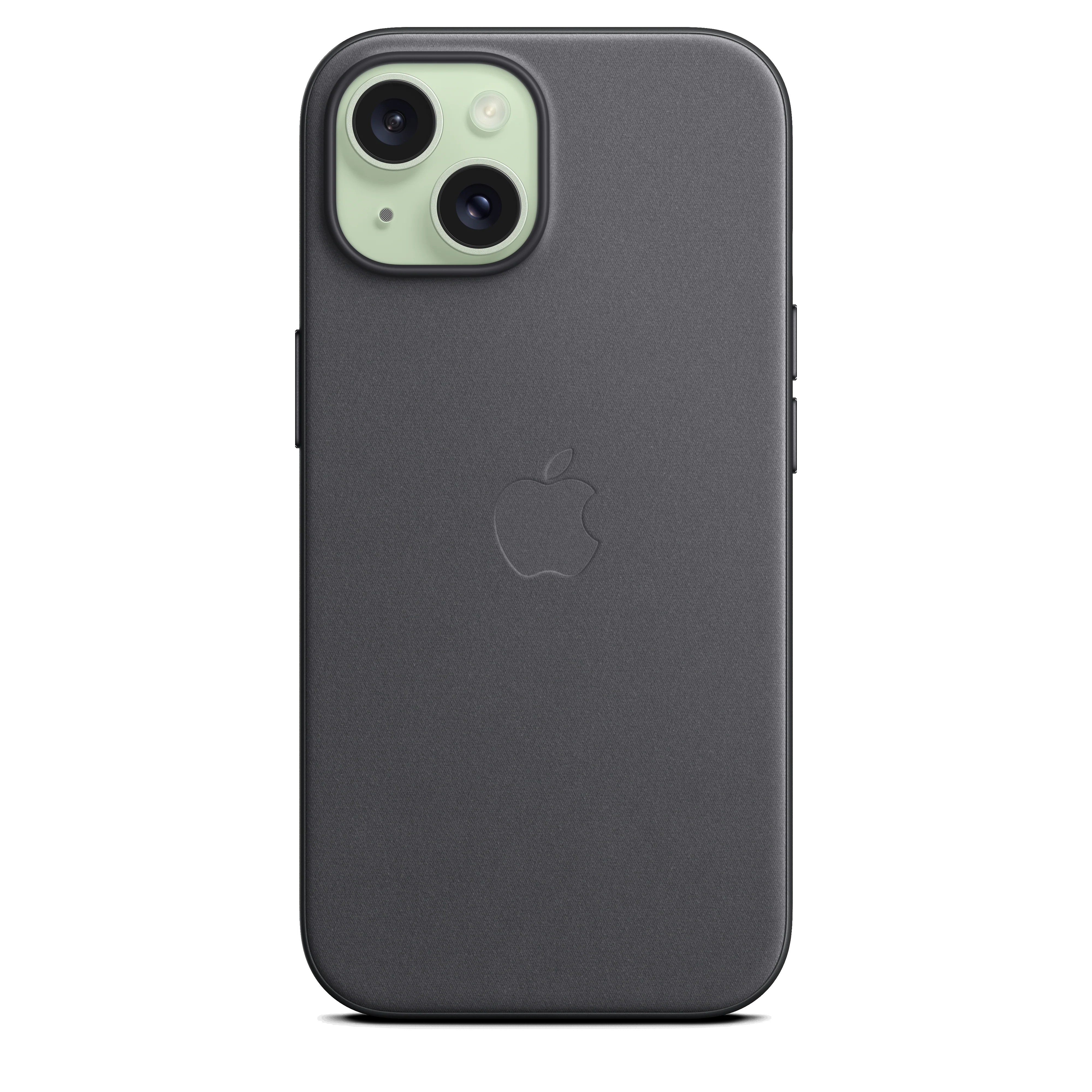 iPhone 15 FineWoven Case with MagSafe - Black - Image 4