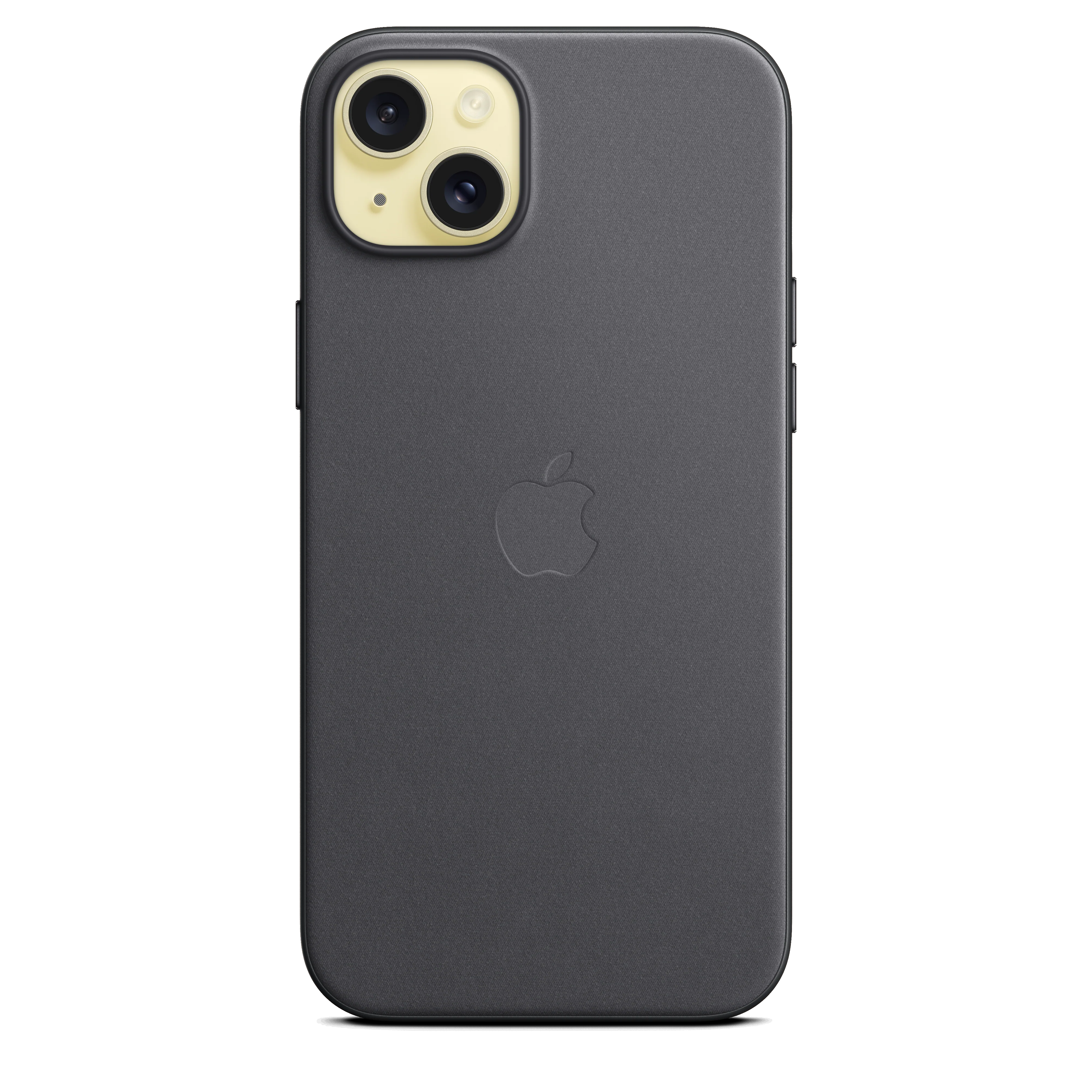 iPhone 15 Plus FineWoven Case with MagSafe - Black - Image 3