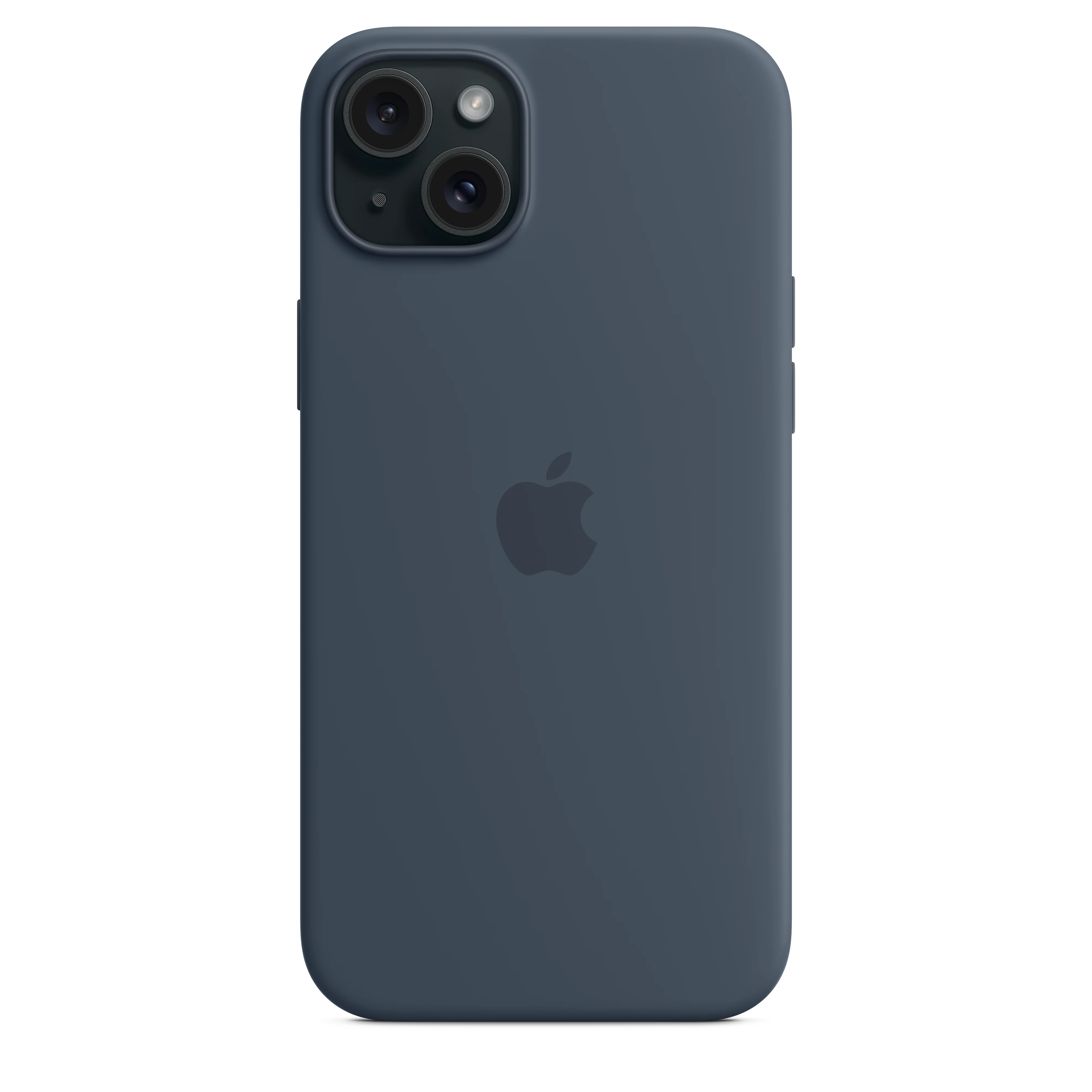 iPhone 15 Plus Silicone Case with MagSafe - Storm Blue - Image 5