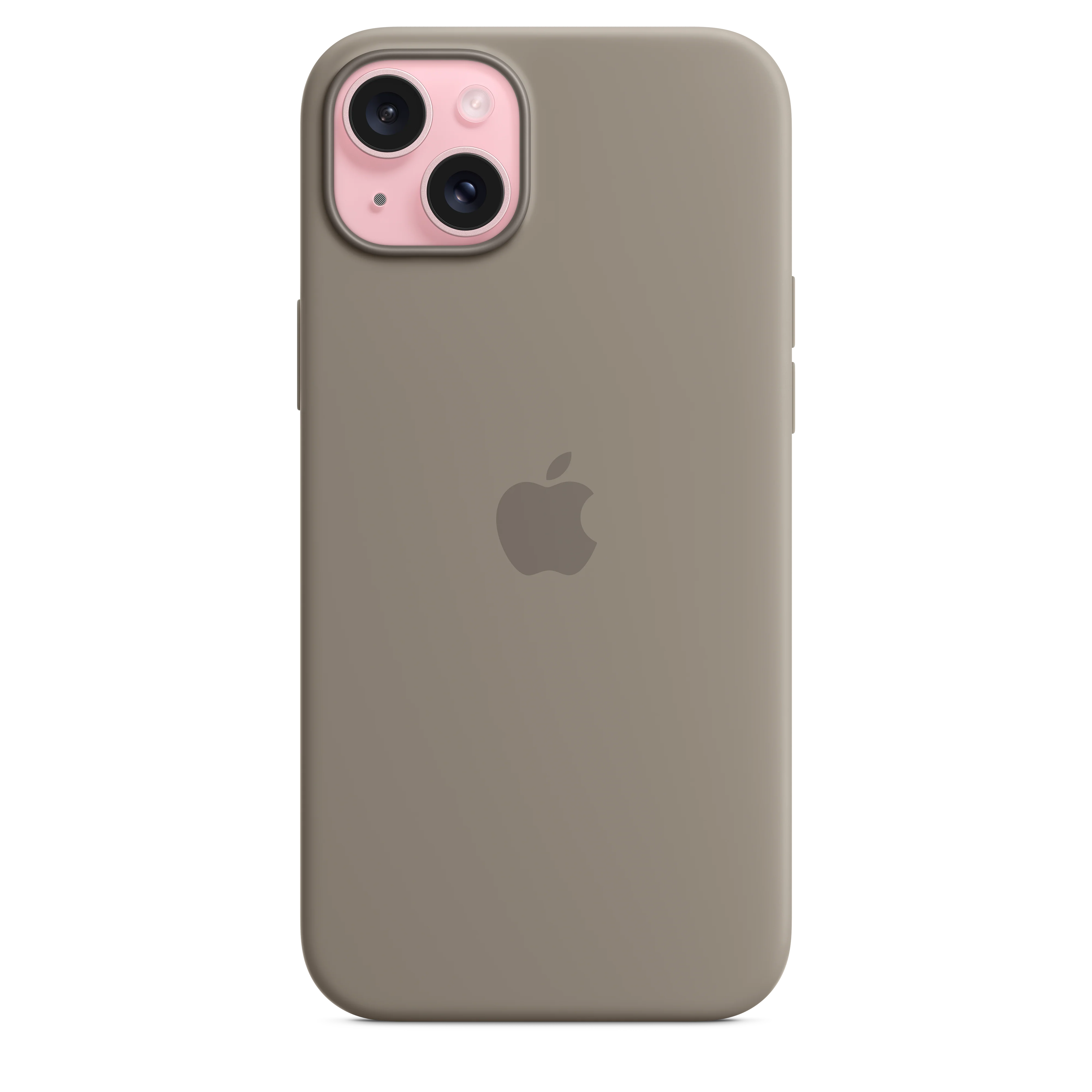 iPhone 15 Plus Silicone Case with MagSafe - Clay - Image 2