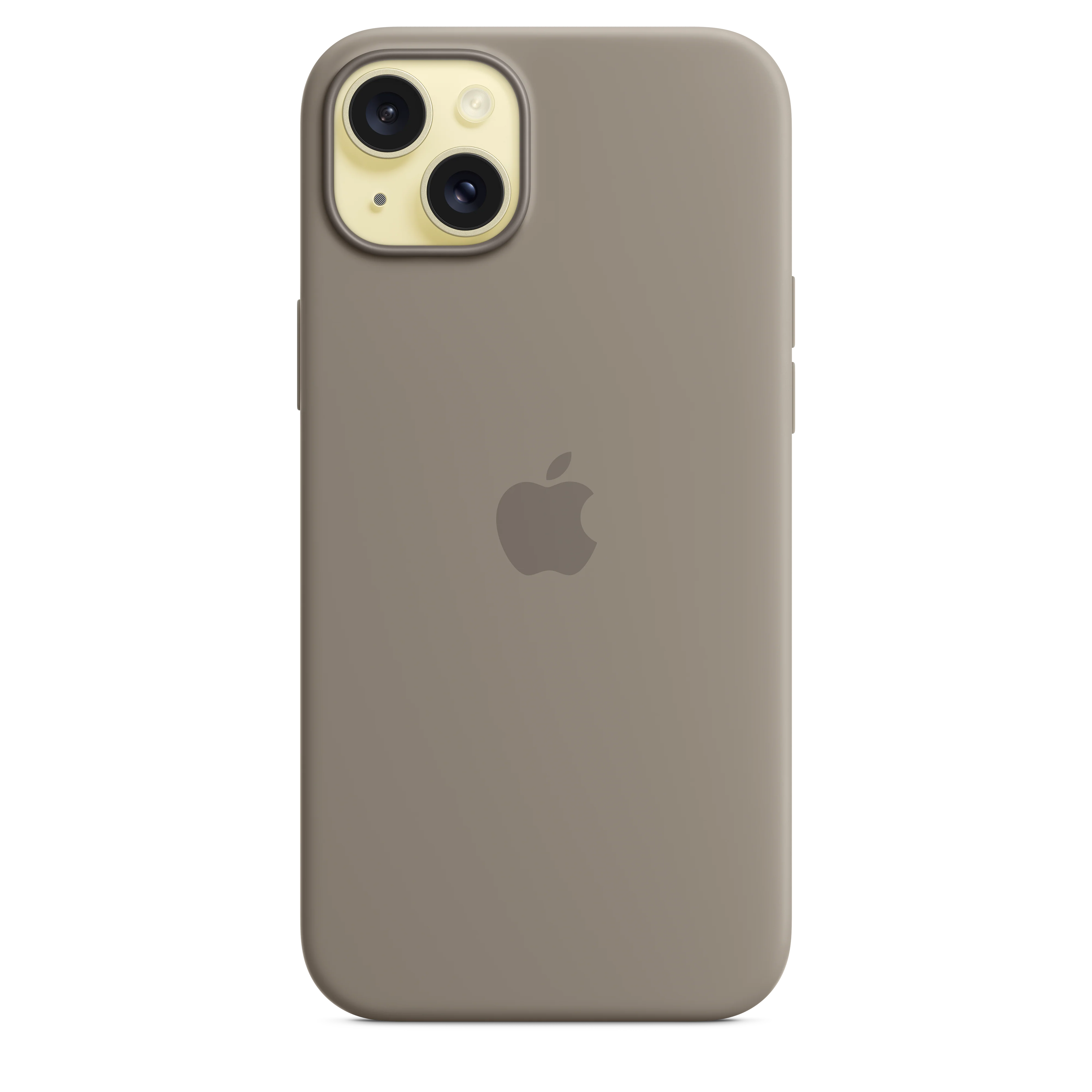 iPhone 15 Plus Silicone Case with MagSafe - Clay - Image 3