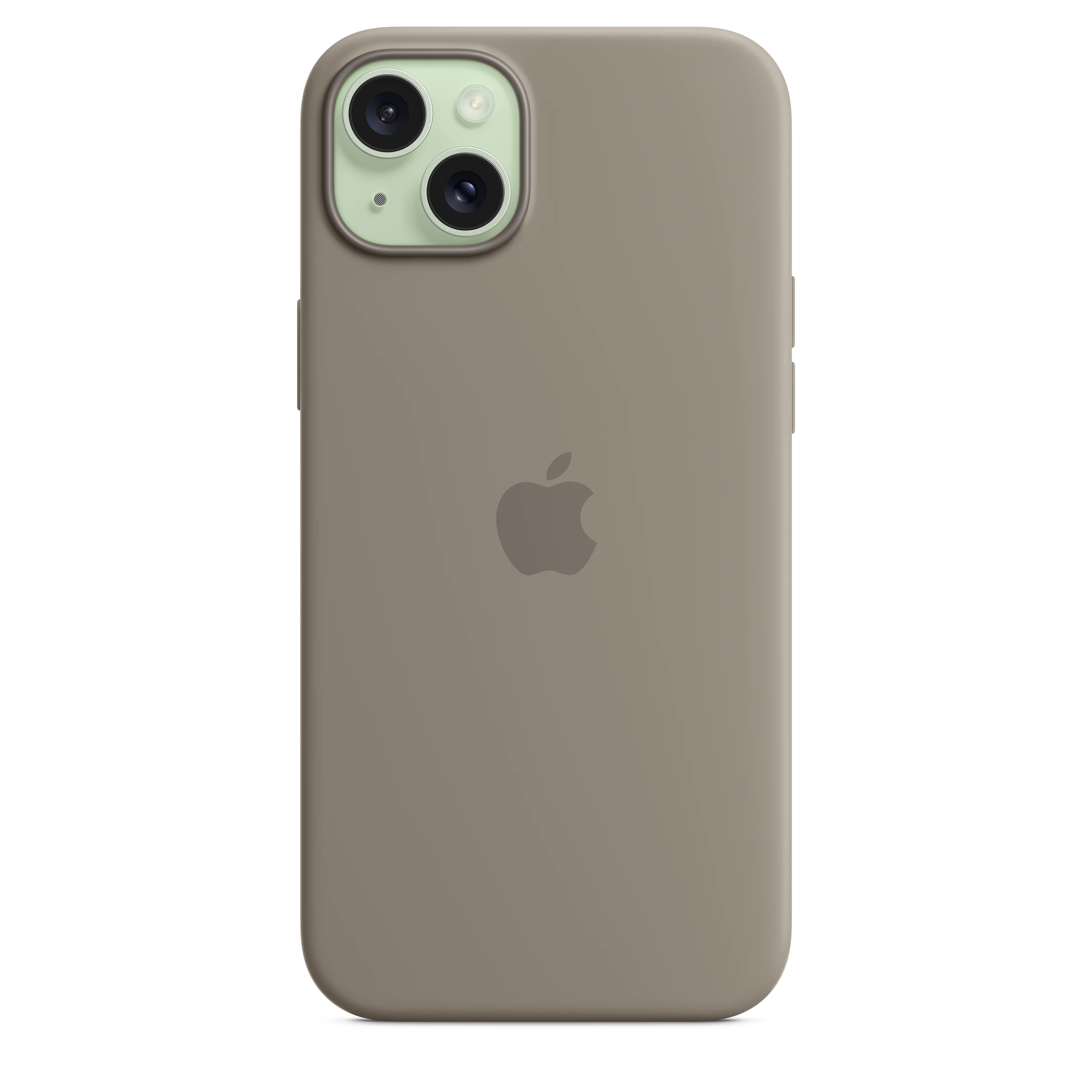 iPhone 15 Plus Silicone Case with MagSafe - Clay - Image 4