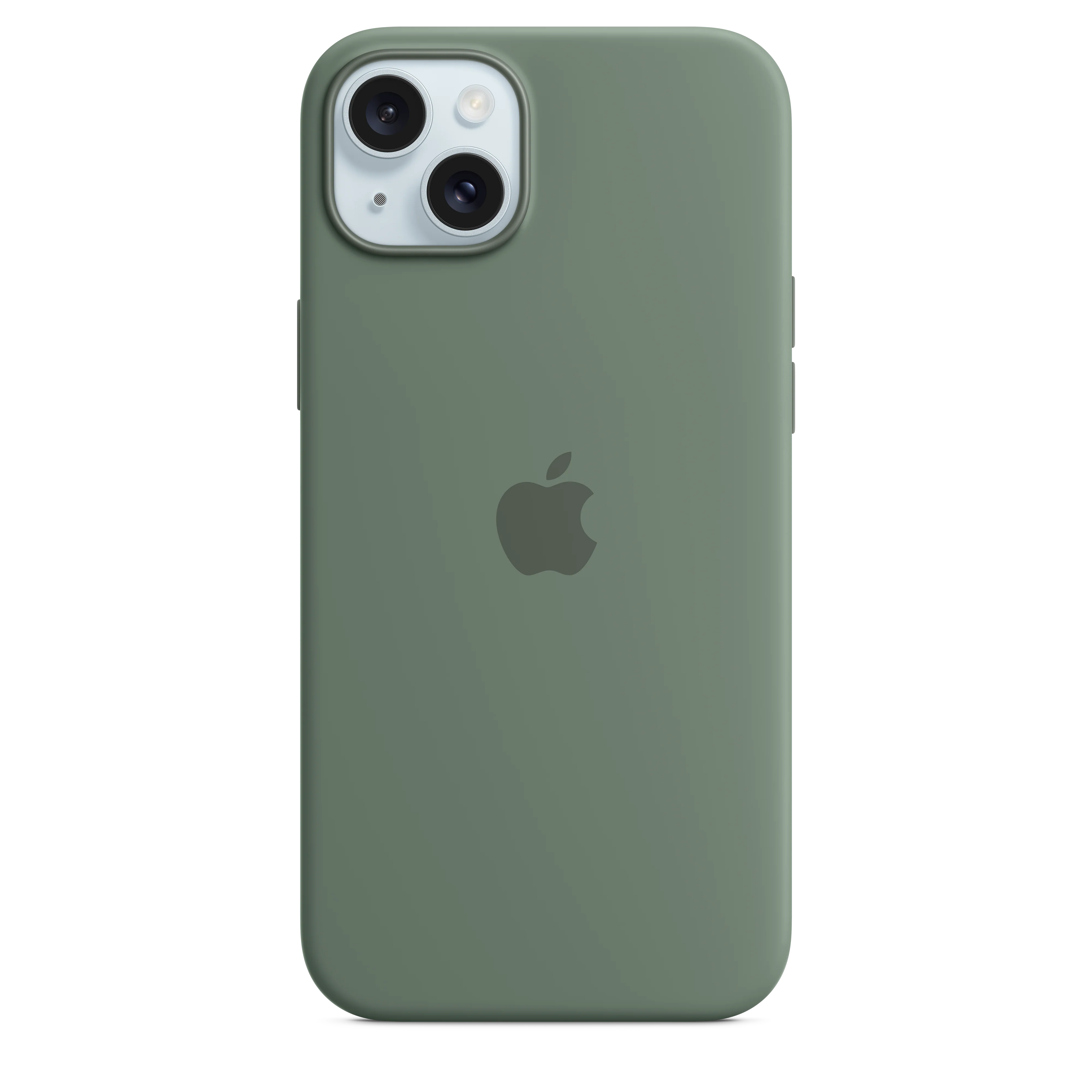Apple iPhone 15 Plus Silicone Case with MagSafe Cypress