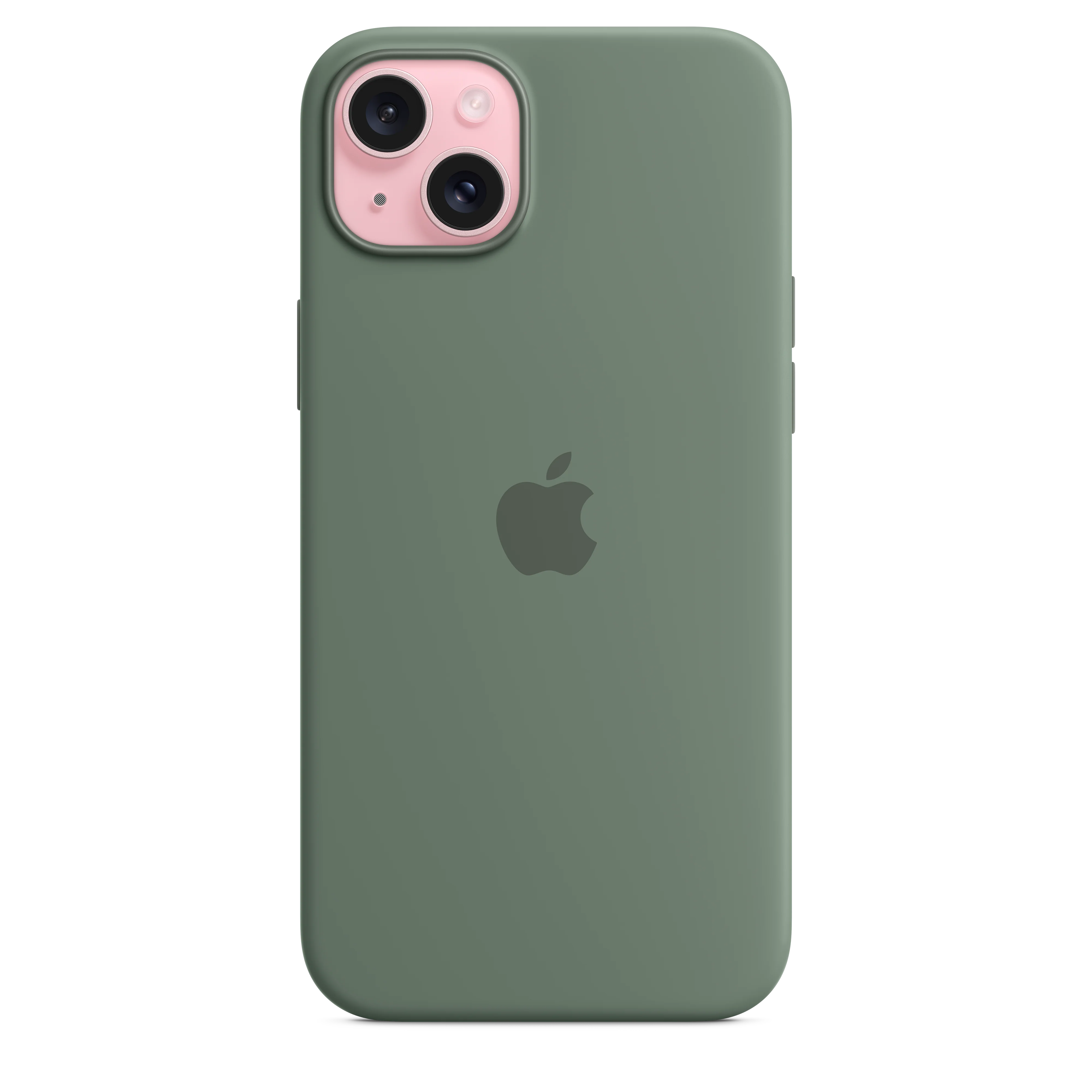 Apple iPhone 15 Plus Silicone Case with MagSafe Cypress - Image 2