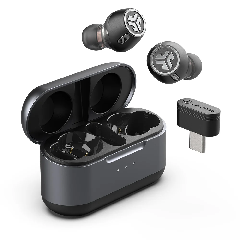 JLab Epic Lab Edition True Wireless Earbuds - Black - Image 3