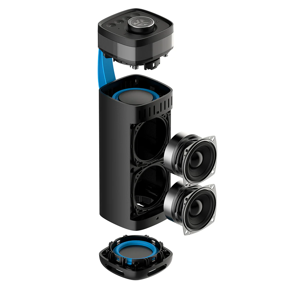 JLab JBuds Party Portable Bluetooth Speaker Black - Image 4